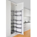 Kitchen Glass Pantry Unit For Modular Kitchen 6+6 Basket total 12 Basket 
