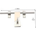 S.S. Door kit 5mm 12 inches Double door kit
